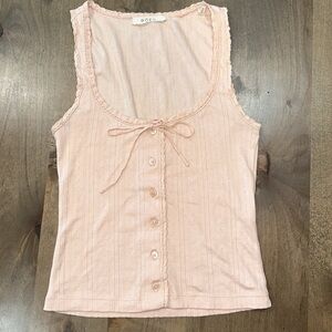 Doen Lois Tank in Ballet Pink